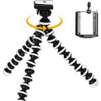 The Wlue 16 cm Boncuk Ahtapot Tripod Telefon Tutucu Aparat - Siyah