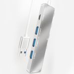 The Wlue USB Hub Adaptör, 4 Port (3xUSB 2.0, 1xUSB 3.0), Type-C Güç Girişli, MacBook Uyumlu, 5 Gbps
