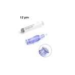 TheBeautyStore Mini Electric Plamax Mezoterapi Dermapen Iğnesi 12 Pin (1 ADET) Iğne Şırınga