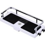 Thebestnzm BUFFER® Banyo Direğine Asılabilir Köşelik Şampuanlık Sabunluk Çift Askılı Düzenleyici Raf Paslanmaz