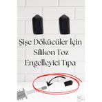 TheBRo 2 Adet Şişe Dökücü için Silikon Tıpa, Özel Yapım Silikon Şişe Dökücü Toz Engelleyici Tıpa