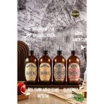 TheBRo 500ML Ahşap Stantlı Elite Serisi Zeytinyağı,ayçiçek Yağı, Sirke ve Nar Ekşisi Şişesi
