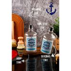 TheBRo 750ML Ahşap Stantlı Marine Serisi Şeffaf Cam Zeytinyağı Şişesi ve Ayçiçek Yağı Şişesi