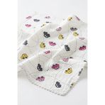 thechild baby collection Çok Amaçlı Tek Katlı Bebek Müslin Örtü & Battaniye 80x90 | %100 Organik Pamuk