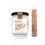 TheLifeCo Organik Hindistan Cevizi Yağı 150 ml (Soğuk Sıkım, Vegan)