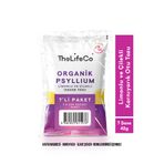 TheLifeCo Organik Psyllium - Karnıyarık Otu Limonlu Ve Çilekli Içecek Tozu Şase 7 Günlük