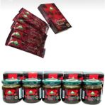 Themra Propolis Kudret Narı Bal Ginsengli Bitkisel Karışımlı Mesir Epimedyümlü1 Kuvvet Güç Performanse Macun 5X240 6X12 gr Sticks gr - 1,2 kg