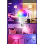 Then Tech Rgb Modlu Uzaktan Kumandalı Led Ampul Gece Işığı Oyuncu Odaları İçin Uygun Ambiyans Ampul