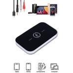 ThenTech Kablosuz Bluetooth Ses Alici Verici Receiver Adaptor Seti RCA Aux Destekli TV PC Arac Donusturucu