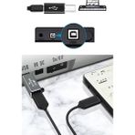 Thentech Yazıcı ve Elektronik Piyano Için Type C Dönüştürücü Adaptör Midi Klavye Bağlantı Çevirici Uç