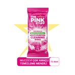 ThePinkStuff Mucizevi Biyolojik Olarak Parçalanabilir Çok Amaçlı Temizleme Mendilleri-Büyük72liMendil-MeyveliKoku