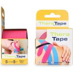 Thera Tape Kınesıo Sporcu Agrı Bandı 5 Metre x 5 cm Pembe Renk - Standart