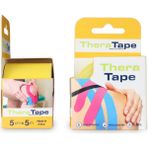 Thera Tape Kınesıo Sporcu Agrı Bandı 5 Metre x 5 cm Sarı Renk - Standart