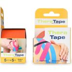 Thera Tape Kınesıo Sporcu Agrı Bandı 5 Metre x 5 cm Turuncu Renk - Standart