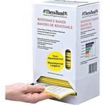 THERABAND Thera-band Sarı Yumuşak Egzersiz Pilates Bandı Lastiği 1.5 M Paketli