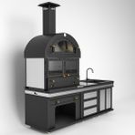 Theragone Feniks Modern Cool Chef Barbekü 50*80*222
