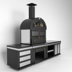 Theragone Feniks Modern Long Barbekü 50*80*284