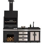 Theragone Simurg Cool Chef Barbekü 40*60*202 - 202*72*181