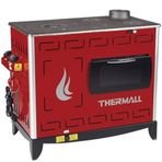 Thermall T-20 Ks Kuzineli Fanlı Katı Yakıtlı Kat Kalorifer Sobası