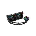 ThermalRight Frozen Infinity 240 Black 240mm Intel AMD Uyumlu RGB Sıvı İşlemci Soğutucu Siyah