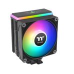 Thermaltake ASTRIA 200 ARGB CPU Soğutucu, En Yeni Intel LGA 1700 ve AMD AM5 CPU ile Uyumlu, Tek Kule, 210W TDP Soğutma Gücü - Siyah