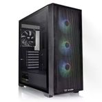 Thermaltake H390 TG 650W 80+ Bronze ARGB 4x120mm Fan Mesh Ön Panel, Pencereli Oyuncu Kasası