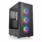 Thermaltake S200 TG 550W 80+ USB 3.2 ARGB Atx Mid Tower Siyah Kasa