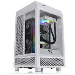 Thermaltake The Tower 100 Tempered Glass Beyaz USB 3.0 Mini-ITX Mini Tower Kasa