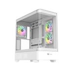 Thermaltake V290 TG CA-11G-00M6WN-00 ARGB Fanlı Beyaz 650 W ATX Gaming Bilgisayar Kasası
