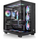 Thermaltake View 380 XL CA-11E-00M1WN-00 ARGB Fanlı Siyah ATX Gaming Bilgisayar Kasası