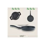 Thermoad | 26 cm Tava - 20 cm Tava - 20 cm Sahan Set | Gri