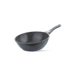 Thermoad Alüminyum 28 cm Gri Döküm Granit Wok Tava