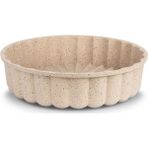 Thermoad Alüminyum Döküm Granit Turta Tart Kalıbı Vizon 26 cm Yapışmaz Kaplama Özelliği ile
