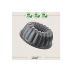 Thermoad | Dilimli Kek Kalıbı | Gri | 26 Cm