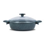 Thermoad Döküm Granit 32 cm Basık Tencere