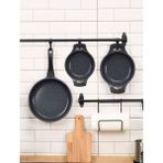 Thermoad Flora Serisi 3 Parça Gri Tava Sahan Trio Set