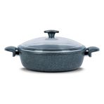 ThermoAD Love 26 Cm Karnıyarık Tenceresi - Gri
