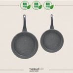 Thermoad Midas Serisi Gri 20-26 cm 2 Parça Tava Seti