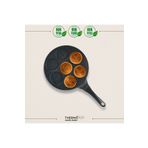 Thermoad | Pankek Tavası | Emojili | Gri | 28 Cm