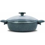 Thermoad TADG30CMKTG Granit Gri 30 cm Karnıyarık Tencere