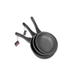 ThermoAD | Tava Seti 3 Parça | 20cm-24cm-28cm | Gri