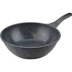 Thermoad ThermoAdWok Gri 28 cm Döküm Granit Wok Tava