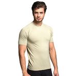 Thermoform Bambu Kum Erkek V Yaka T-shirt