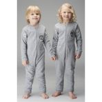 Thermoform Comfort Termal Bebek Tulum HZT12006 Gri Pamuk Malzemeden Erkek Çocuk İçin 4 Yaş