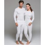 Thermoform Heavy Unisex Set Termal İçlik Takım - XL - Beyaz