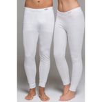 Thermoform Heavy Unisex Yetişkin Outdoor Kışlık Termal Alt İçlik Beyaz (Beyaz, XXL)