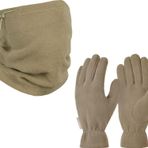 Thermoform Polar Unisex Eldiven-Boyunluk Seti Kum