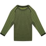 Thermoform Ultimate Merino Çocuk Seamless Termal Sweatshirt Nefes Alabilen Kumaş Erkek Çocuk İçin - Yeşil - 8 - 10 Yaş
