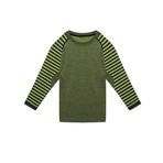 Thermoform Ultimate Merino Yeşil Çocuk Seamless Termal Sweatshirt
