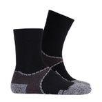 Thermoform Walking Siyah Erkek Uzun Çorap